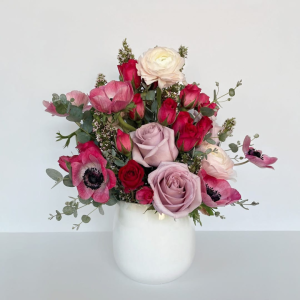 Romantic Blush & Rouge Arrangement
