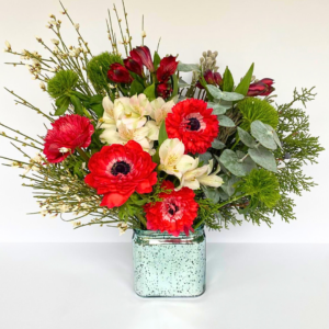 Winter Frost Bloom Arrangement